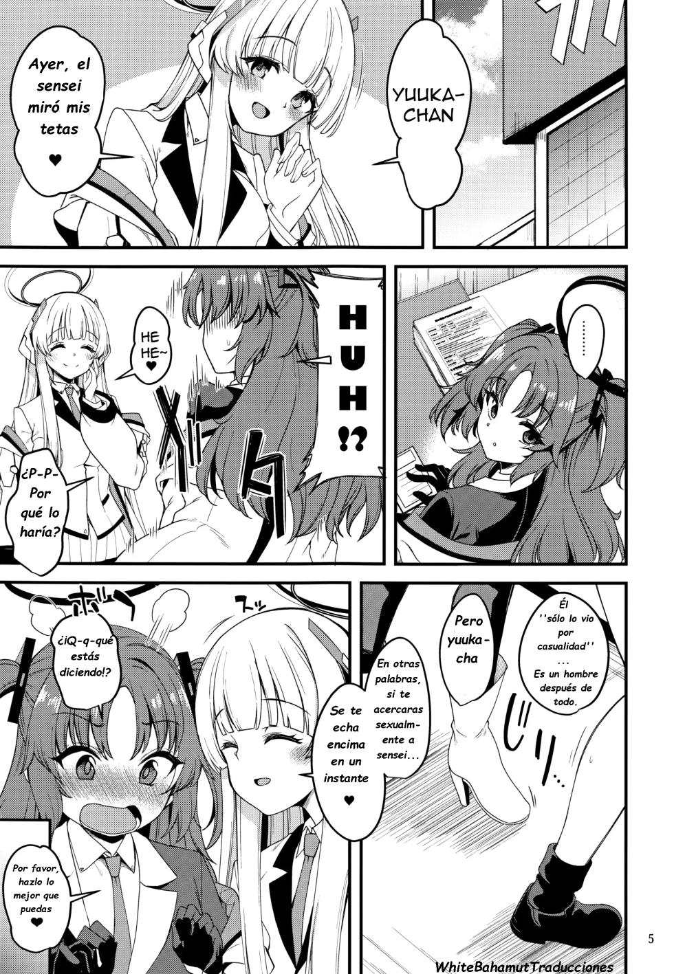 Sensei, Yuuka-Chan Ni Wa Naisho Desu Yo? - Page 4