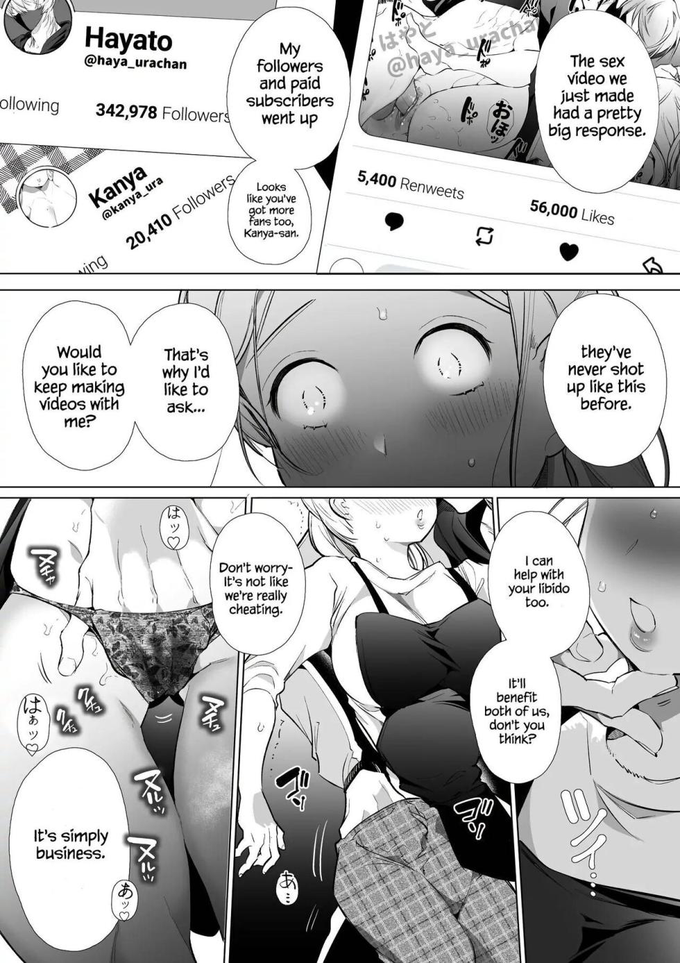 [Yatomomin (Wakita Gojo, Yamamoto Tomomitsu)] Kana-san NTR ~ Degradation of a Housewife by a Guy in an Alter Account ~ [English] (SAOE Translations) [Digital] [Decensored] - Page 36