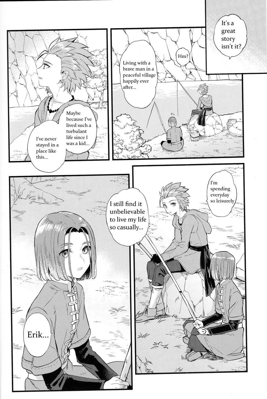 (Syukufuku to Ai o Tsukamiyuku V) [Mithril (MAMI)] Happy Lucky Days (Dragon Quest XI) [English] - Page 6
