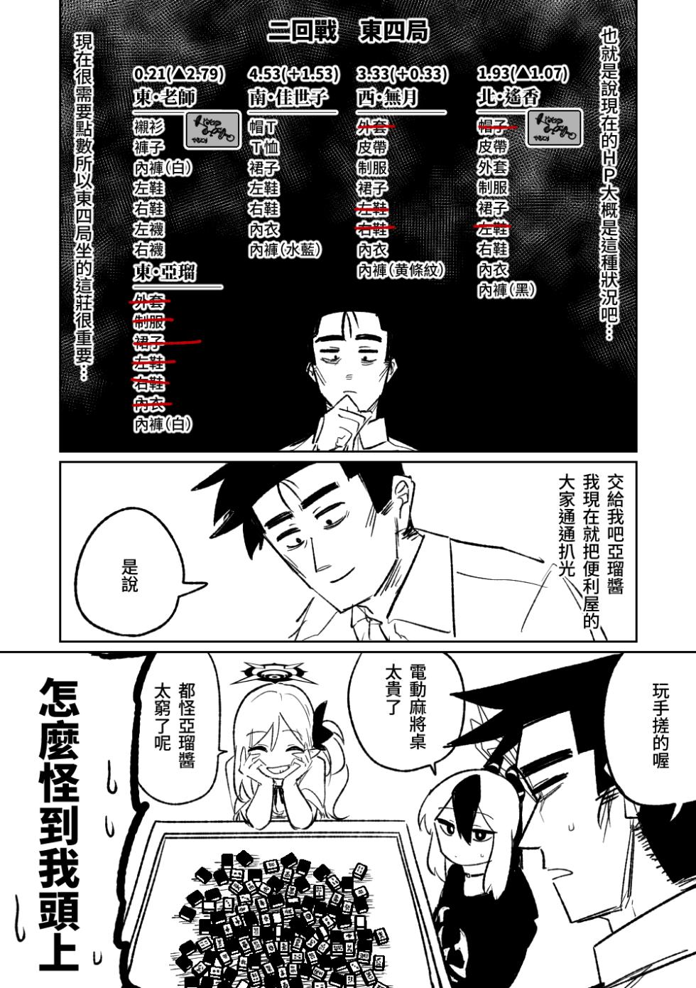 [Asahina Yoshitosi] Benriya 68 Datsui Mahjong 01-04 | 便利屋６８脫衣麻將 01-04 (Blue Archive) [Chinese, Japanese] [Ongoing] - Page 6