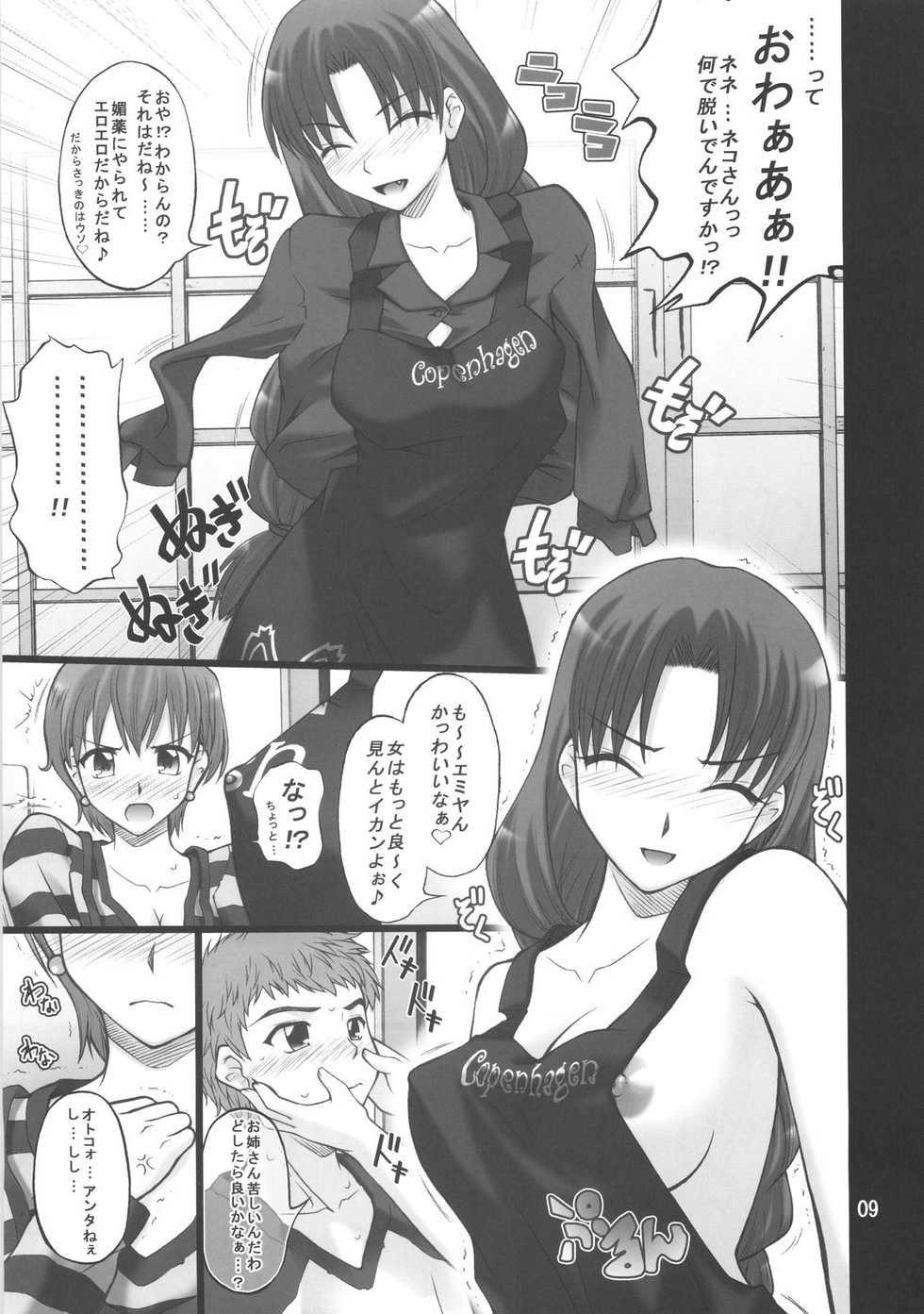 (COMIC1) [PURIMONO (Goyac)] Nekotora -Nekoka no Onee-san wa Suki desu ka?- Fate/Stay Afternoon (Fate/stay night) - Page 8