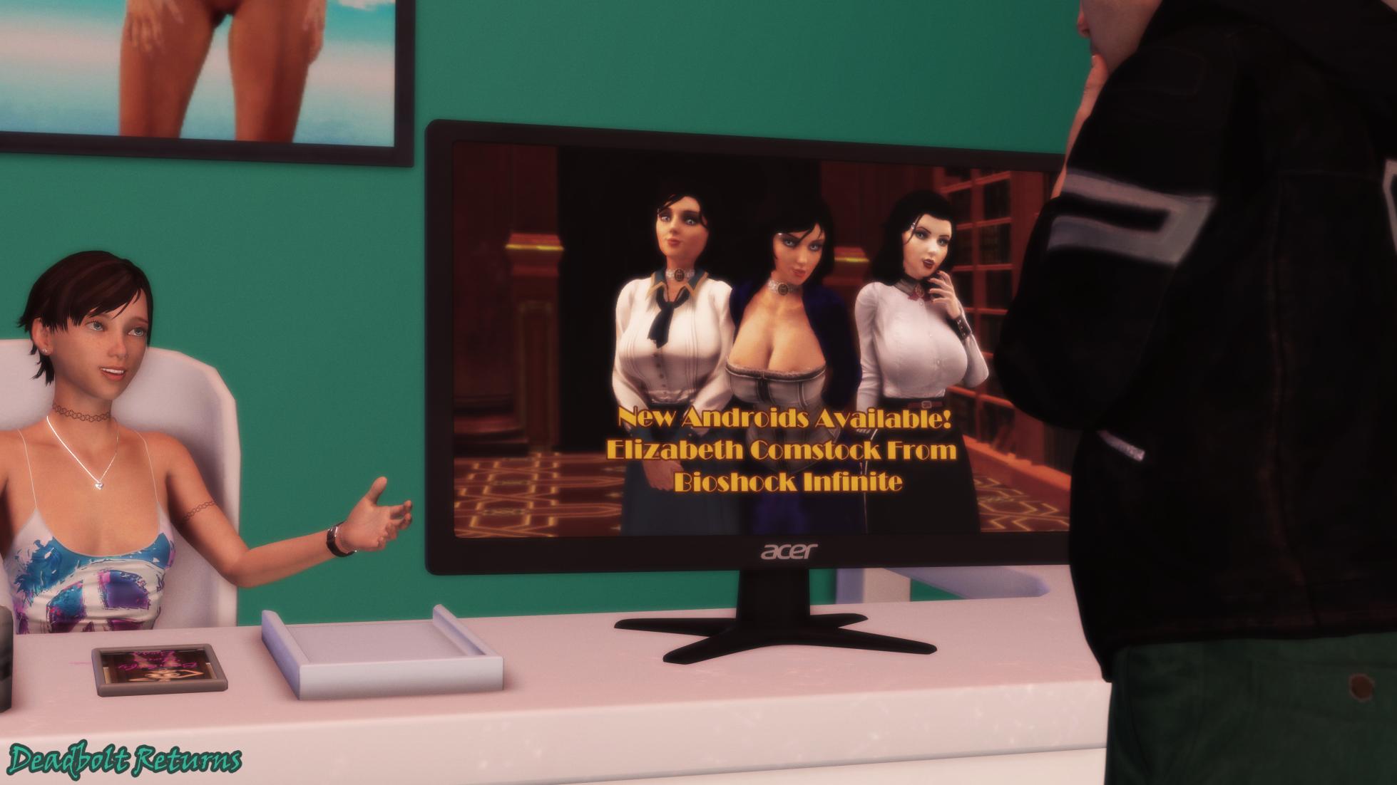 [Deadbolt Returns] Which Liz Would you Choose? (Deadbolt's Android Brothel) - Page 1