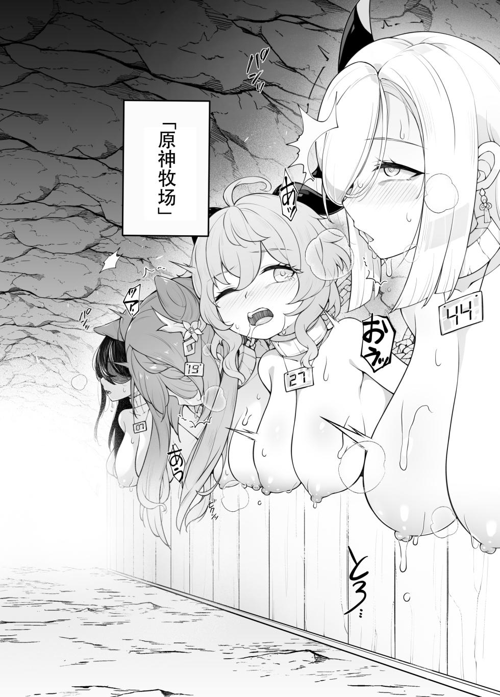 [Karouke (Karou)] Genshin Bokujou (Genshin Impact)  [奈何个人汉化] - Page 4