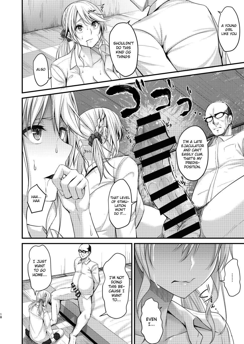 [7 Rensa (Minegami Aya)] Lively Escape Game with Super Late Ejaculation Ojisan [English] [Gagak_Ireng] [Digital] - Page 18