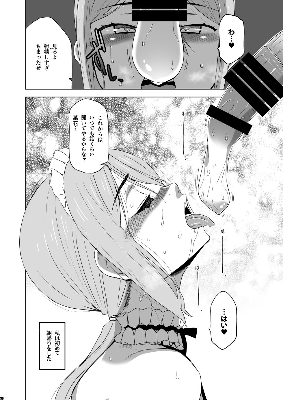 [HGH (HG Chagawa)] Kimi wa Yasashiku Netorareru Gaiden -Momota Nanoha- Vol.1 - Page 35