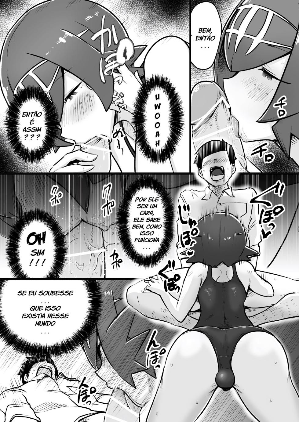 [MAFIC (Choukutetsushitsugan)] Alola Otokonoko Club (Pokémon) [Portuguese-BR] [LIANEF] [Digital] - Page 9