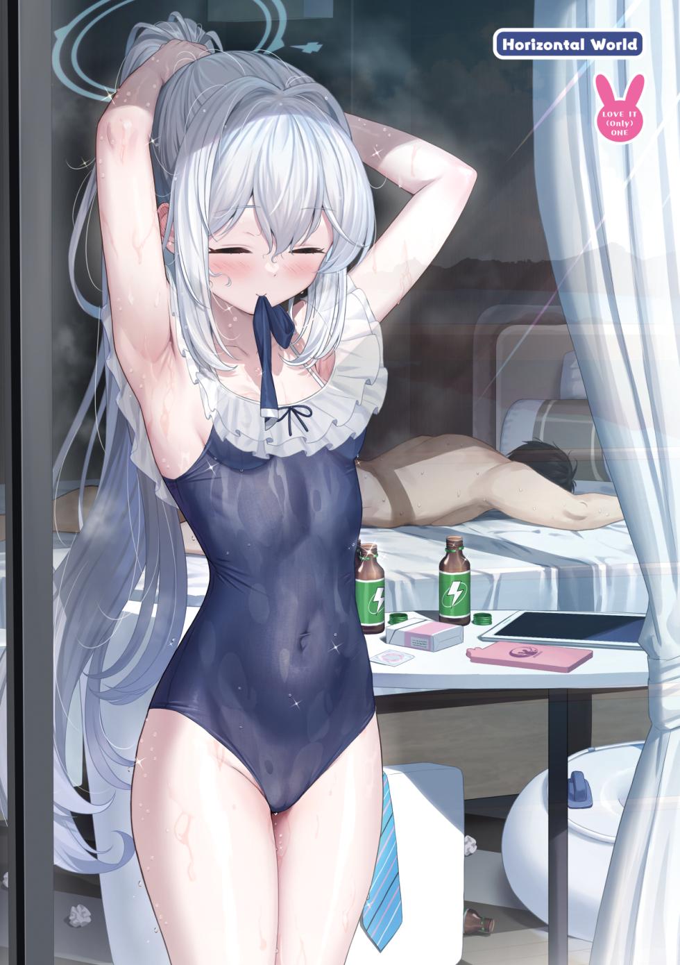 [Horizontal World (Matanonki)] LOVE IT (Only) ONE (Blue Archive) [Digital] - Page 26