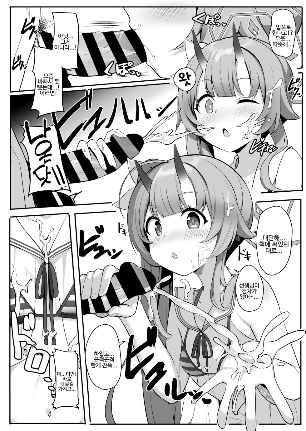 [Milk Pudding (Jamcy)] Mizugi da yo Ippai Dasete Ureshii ne | 수영복이야 잔뜩싸줘서 기쁘네 (Blue Archive) [Korean] [Digital] - Page 7