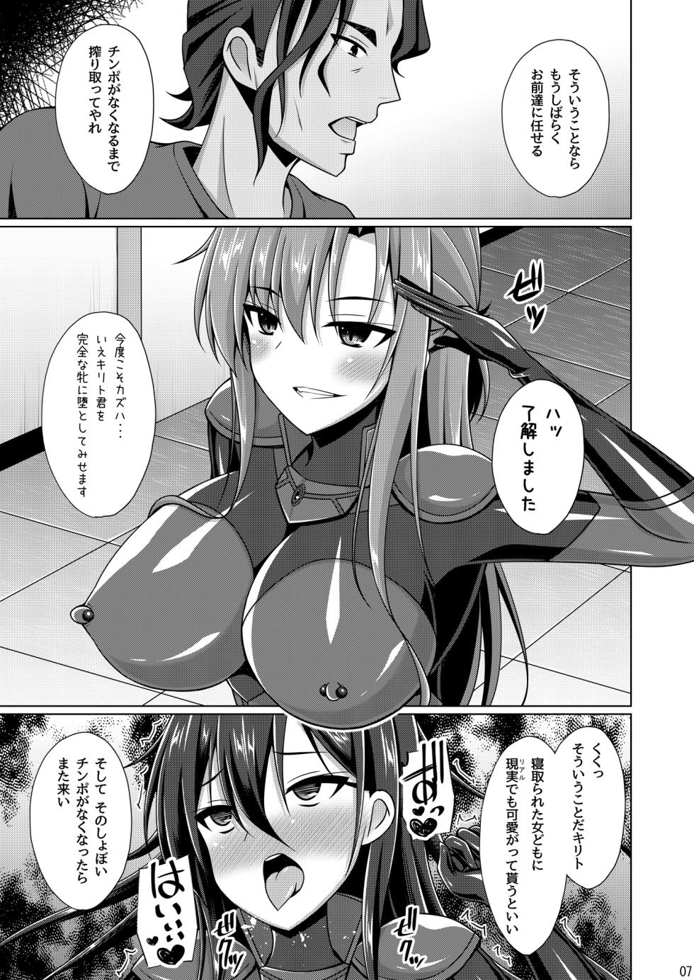 (C102) [Imitation Moon (Narumi Yuu)] Kuro no Kenshito Yobareta Ore wa mou nai... IFEND (Sword Art Online) - Page 6