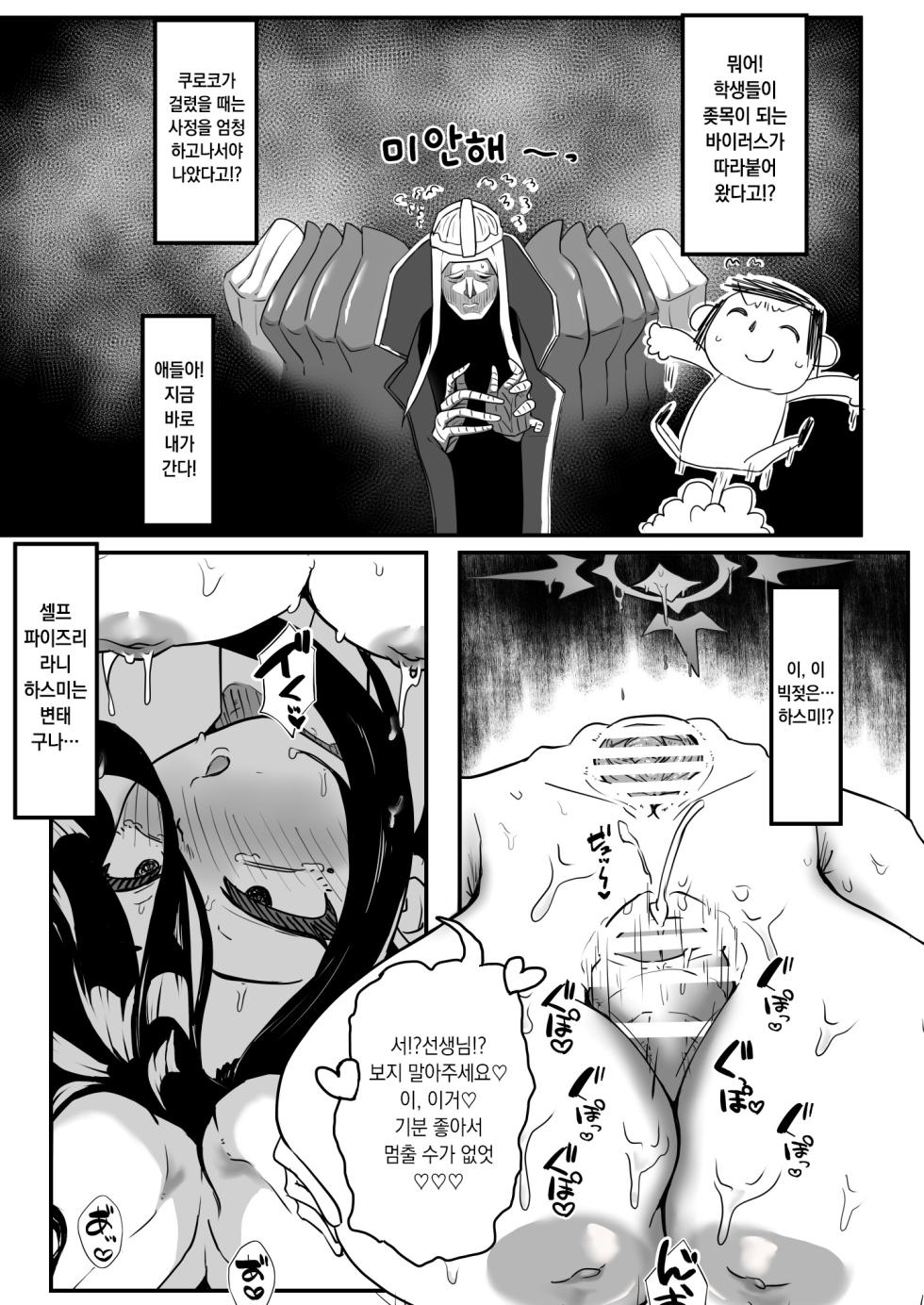 [Kinoko no Ousama (KinoKing)] Dick Neck Mix! (Blue Archive) [Korean] [Digital] - Page 10