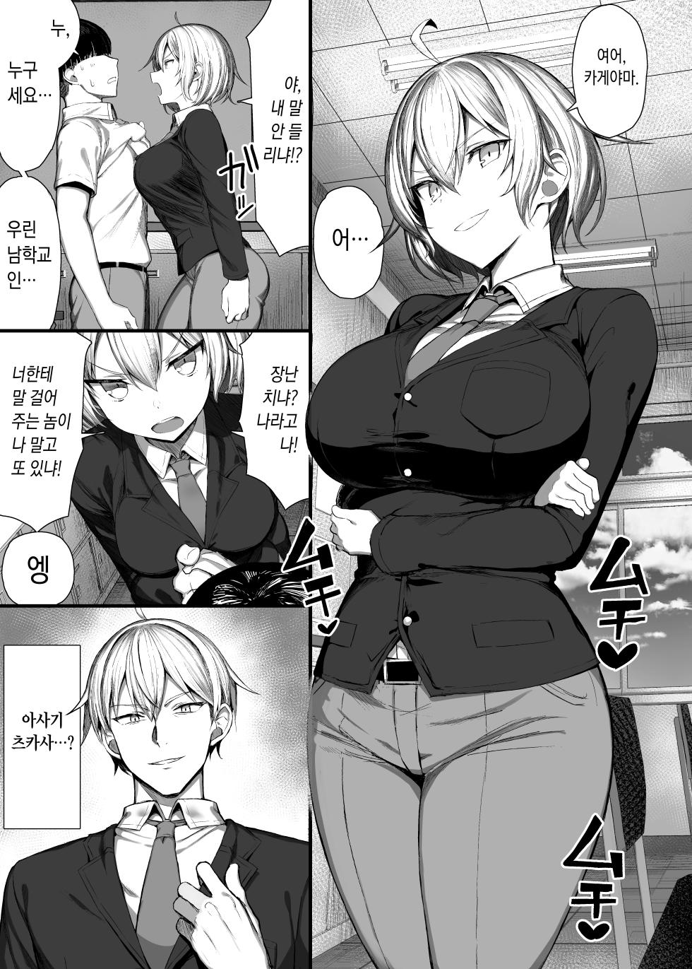 [もすきーと音。 (ぐれーともす)] いじめっ子、女になる。[Korean] - Page 5