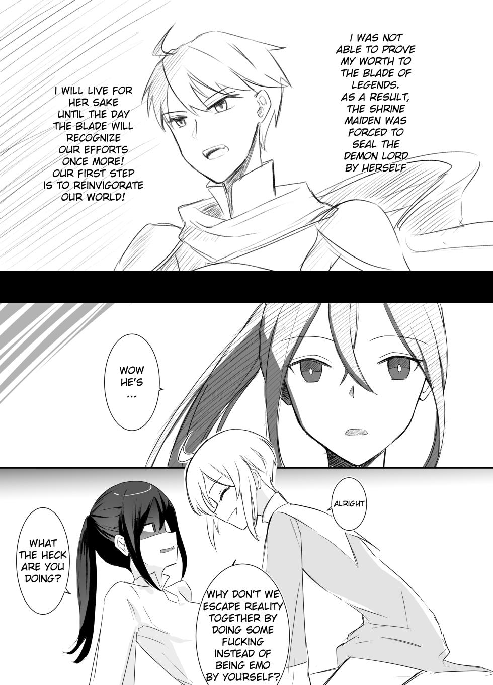 [Boukensha C] Crestfallen Futanari x Femboy Priest: Prepare to Cum Edition [English] [Digital] - Page 17