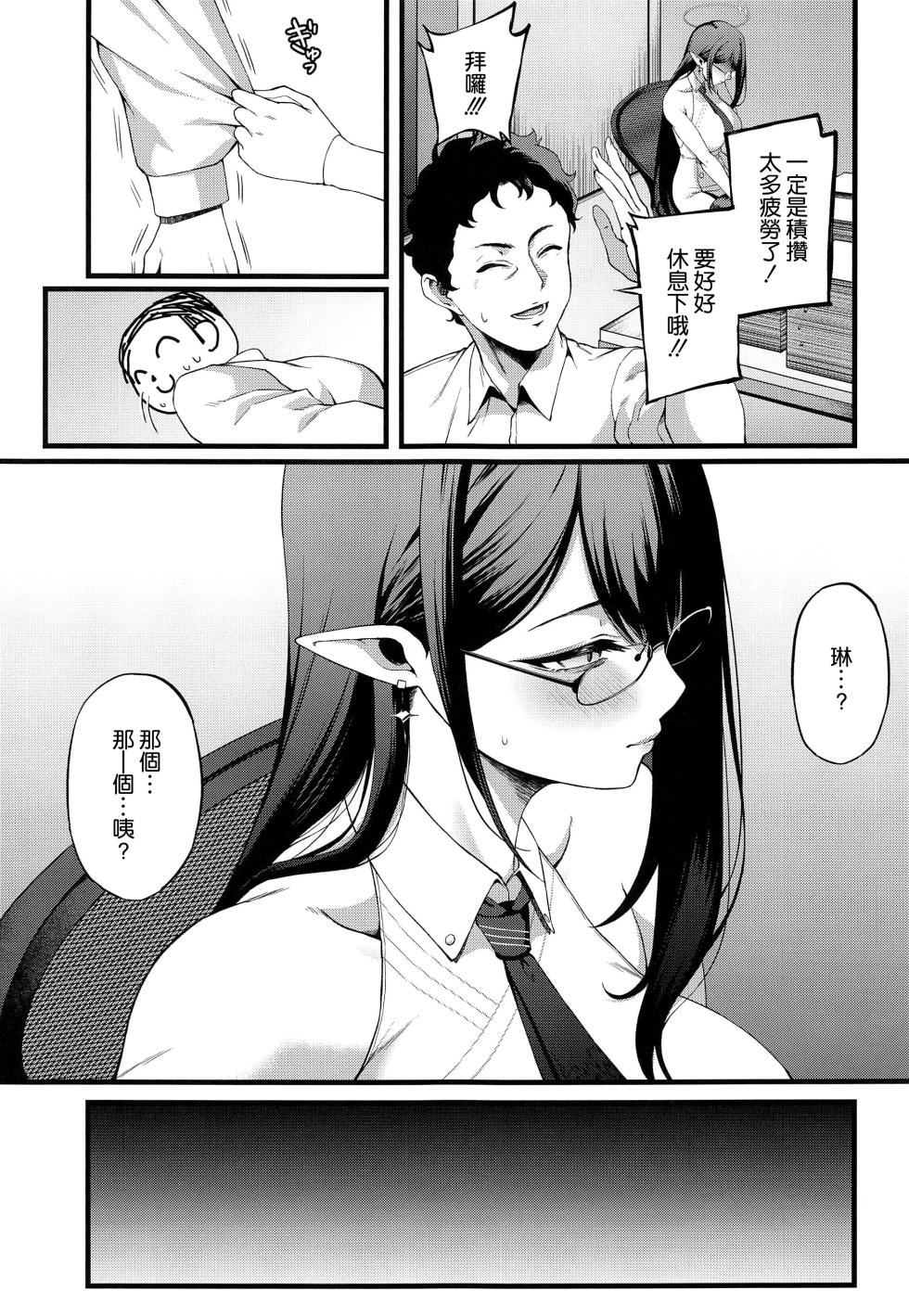 (C102) [Small Marron (Asakura Kukuri)] Nanakami Rin wa Hatsujouki (Blue Archive) [Chinese] [空気系☆漢化] - Page 7