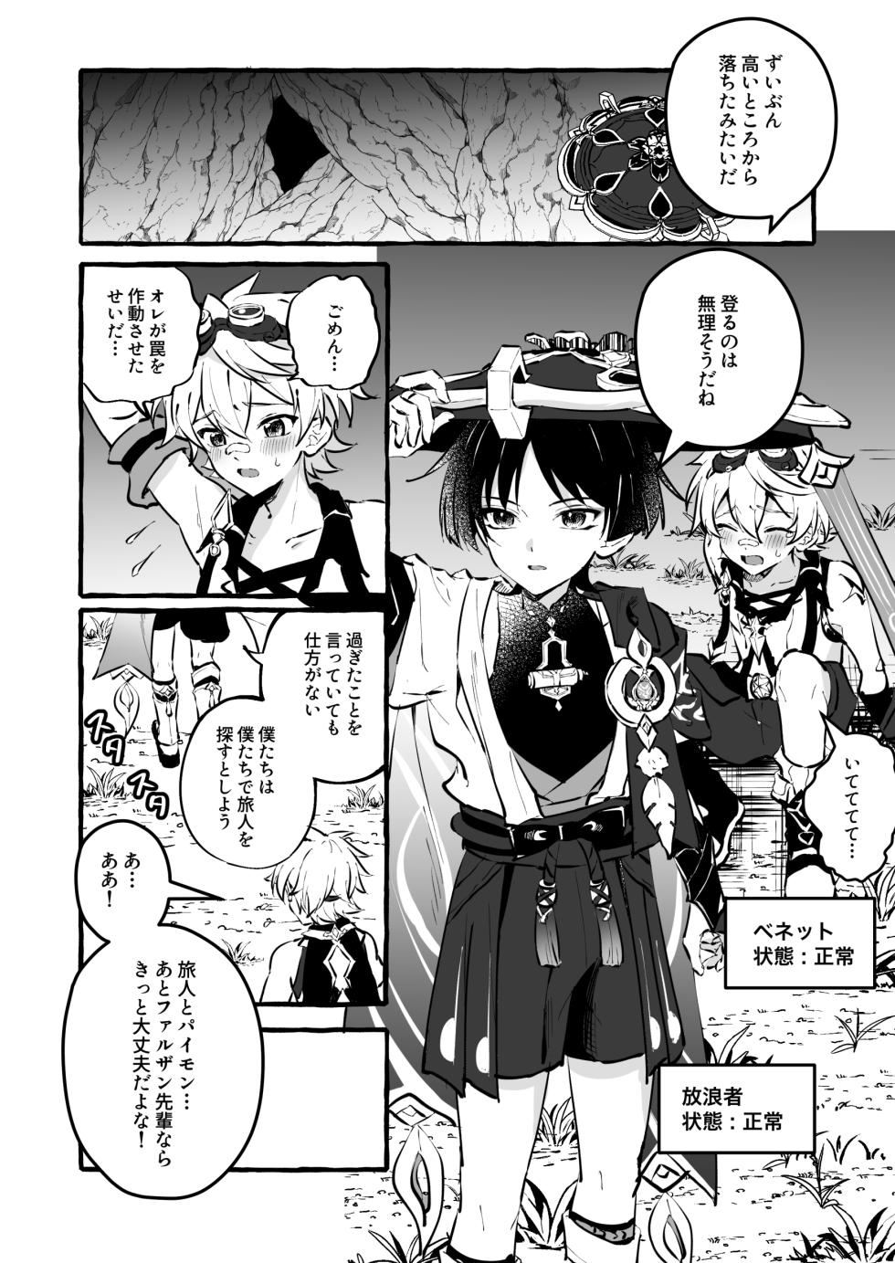 [Peko Renmei (Mrimiya Yuu)] Ero Trap Hikyou nante Aru wakenai daro (Genshin Impact) [Digital] - Page 4