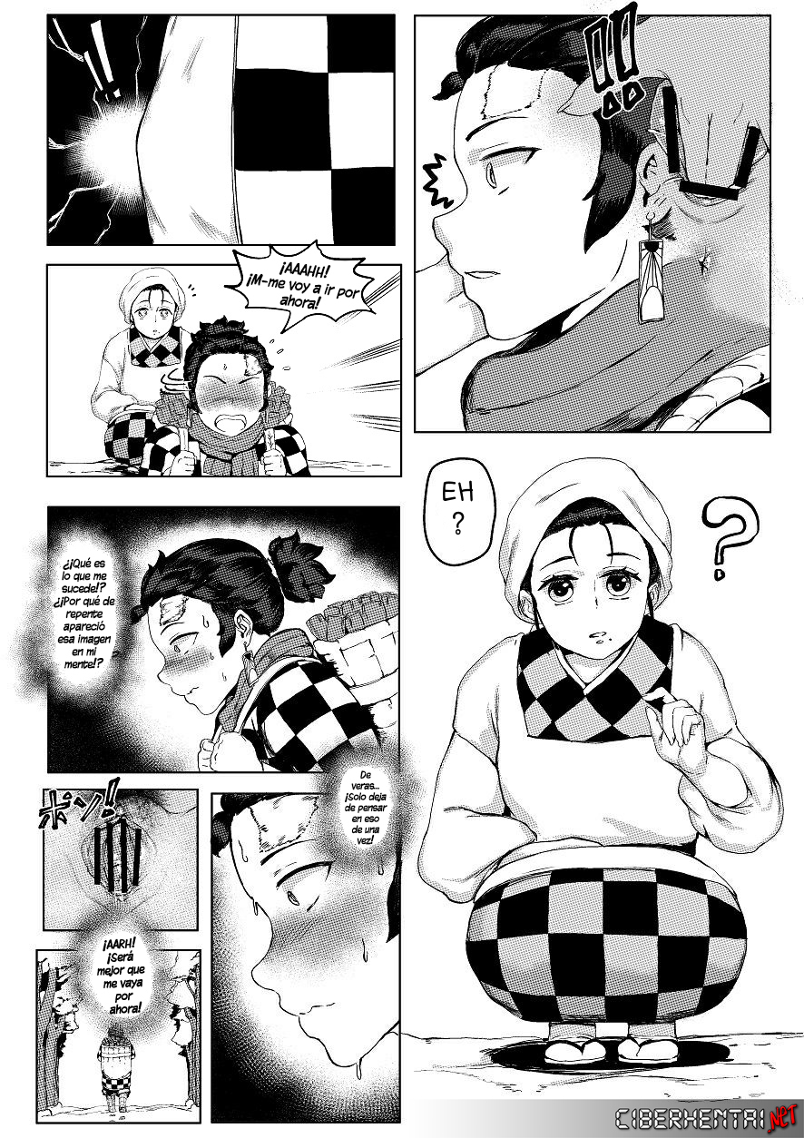 [Tobe] Haha to Watashi (jou) | Mother & I (Parte 1) (Kimetsu no Yaiba) (Spanish) [Kalock] - Page 13