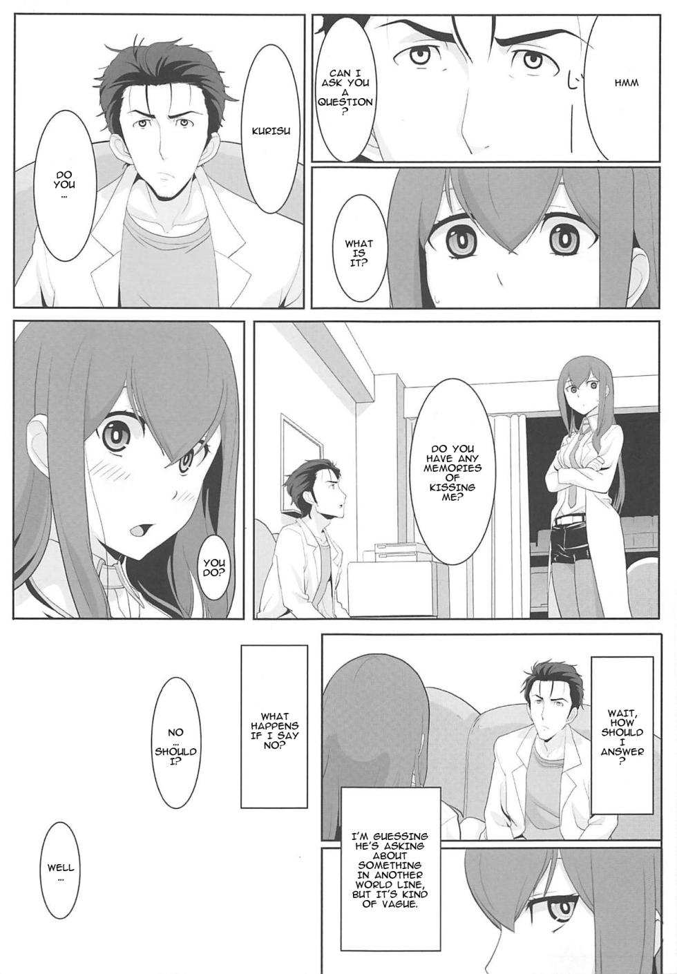 (C81) [Aiiro paradox (Nakata Iropa)] Niritsu Haihan no Cloning (Steins;Gate) [English] [AssFireStarter] - Page 4