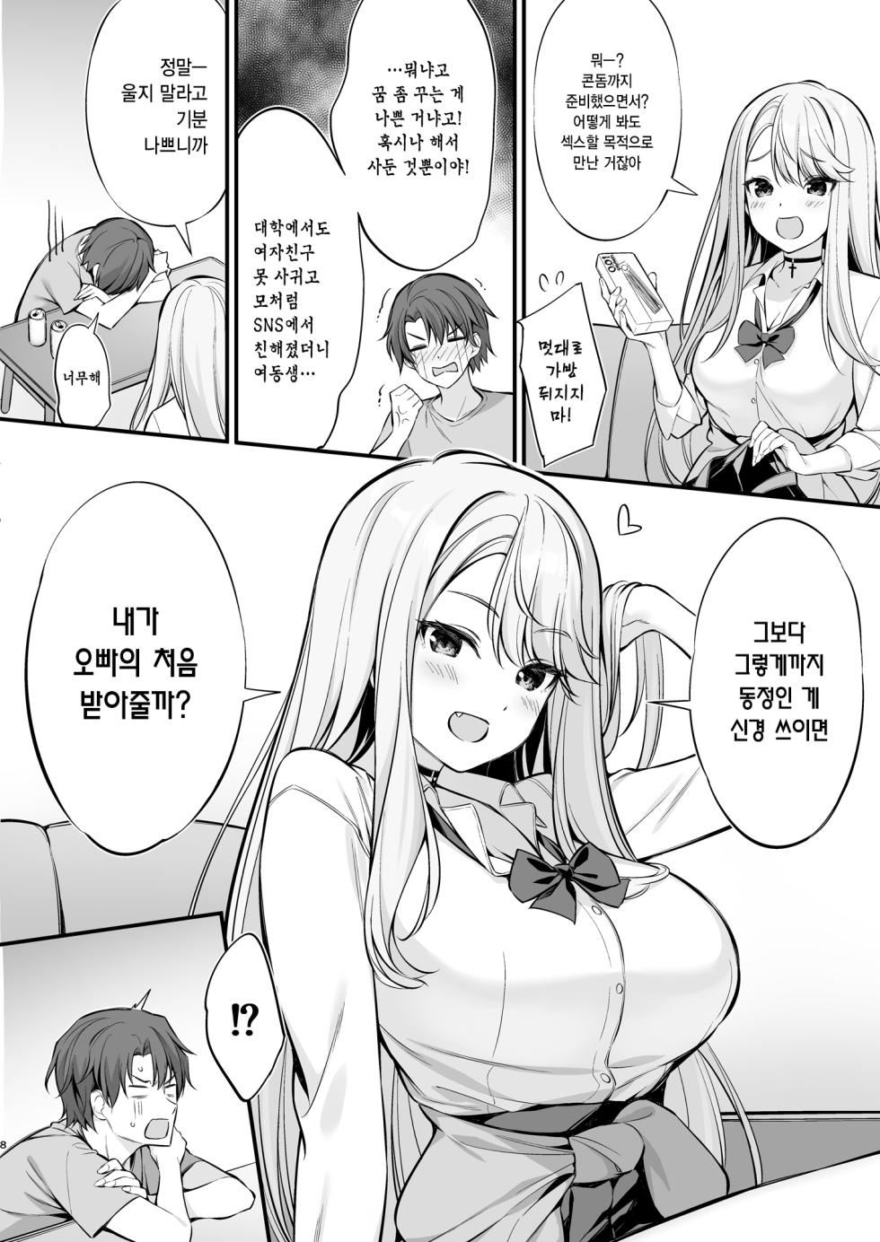 [P:P (Oryou)] SNS de Deatta no wa Gyaru-ka shita Imouto Deshita | SNS를 통해 만난 사람은 갸루가 된 여동생이었다 [Korean] [Digital] - Page 7