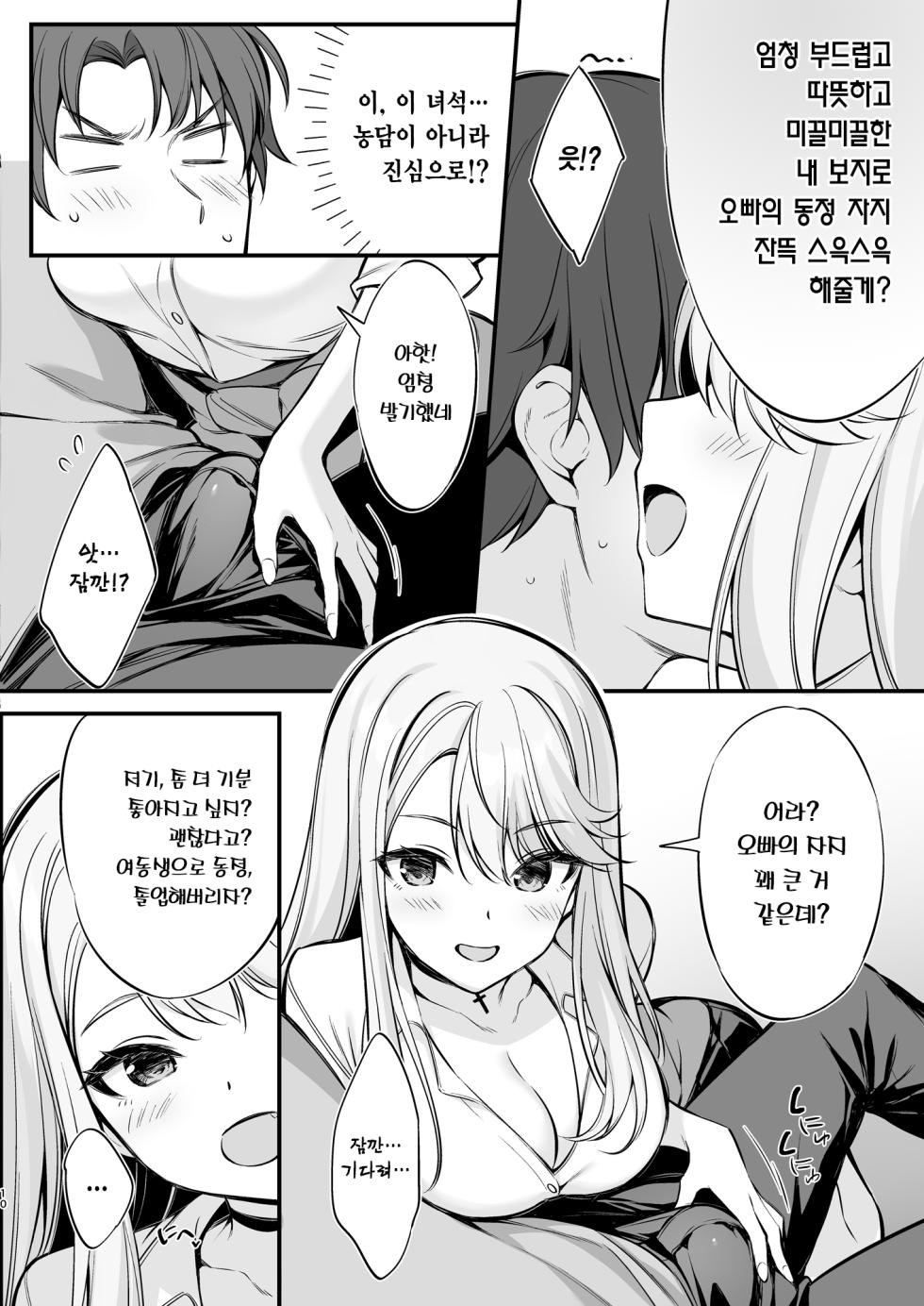 [P:P (Oryou)] SNS de Deatta no wa Gyaru-ka shita Imouto Deshita | SNS를 통해 만난 사람은 갸루가 된 여동생이었다 [Korean] [Digital] - Page 9
