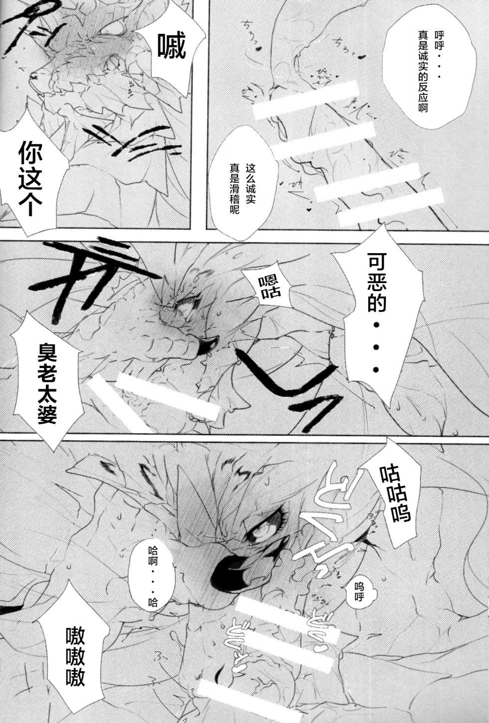 (Kansai! Kemoket 7) [DE? (Katagiri Maya)] Ko Yoarashi | 小夜岚 (Monster Hunter) [Chinese] [ZX个人汉化] - Page 18