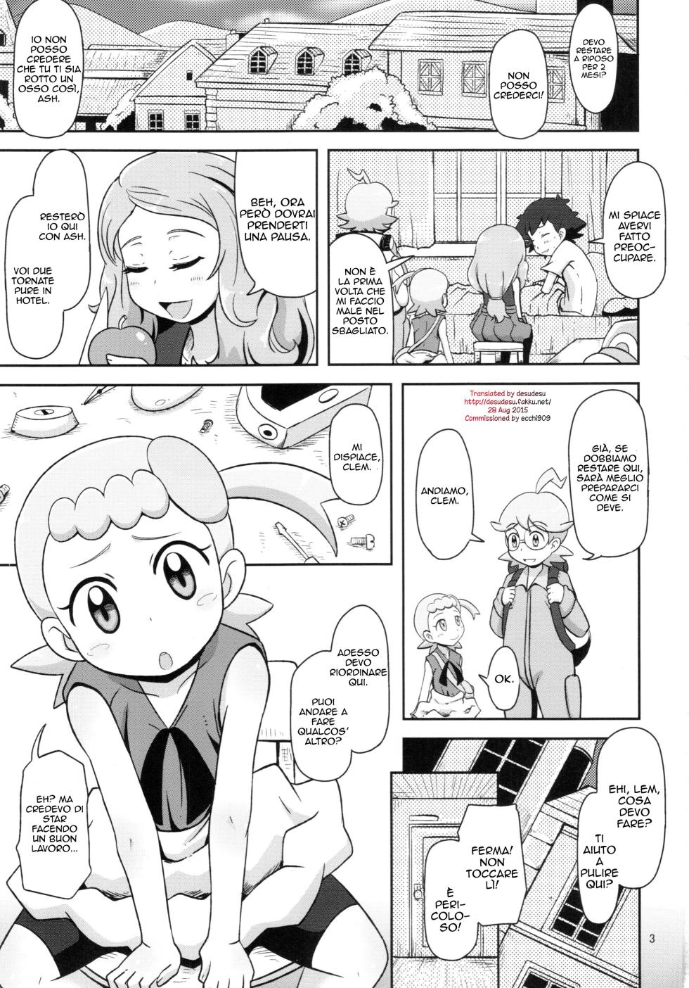 (C86) [HellDevice (nalvas)] Kawaii Imouto S'il Vous Plait (Pokemon) [italian] - Page 3