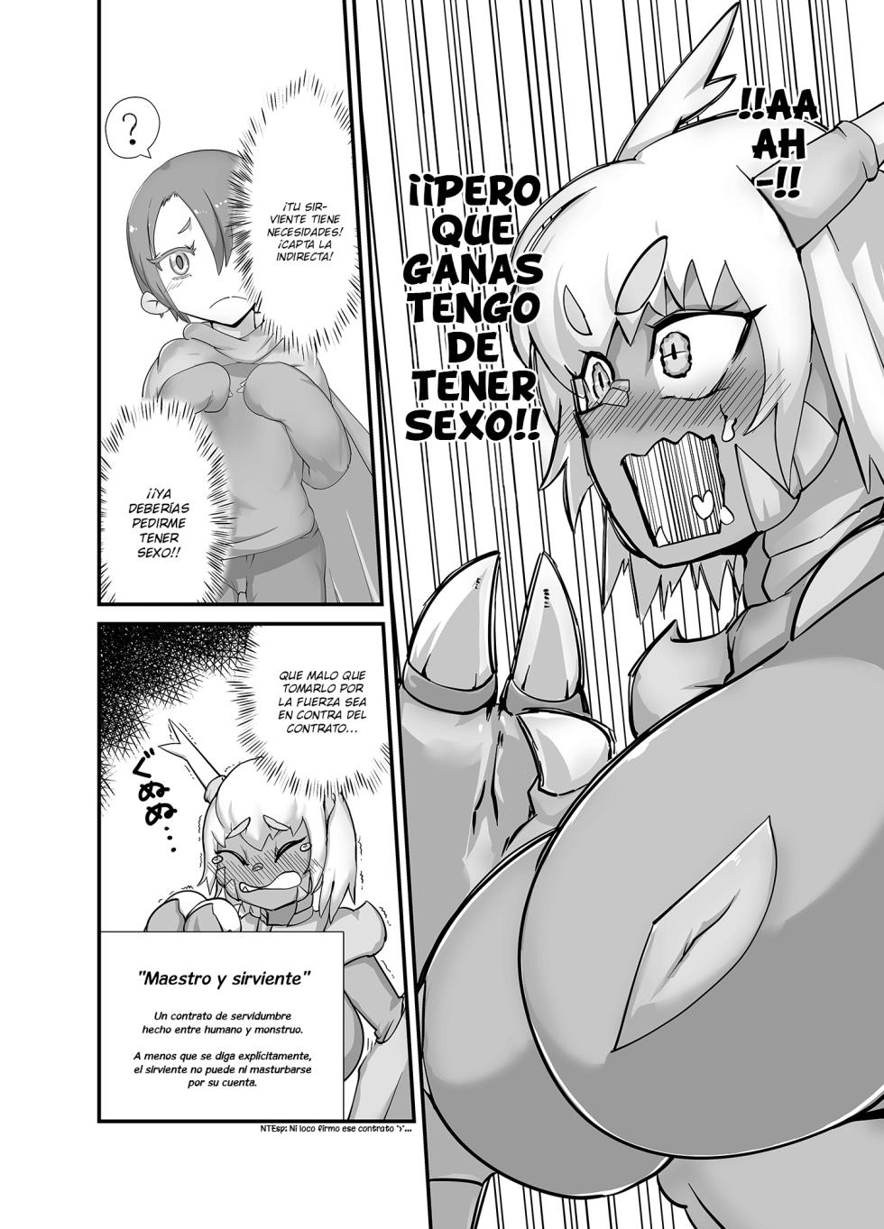 [Zettaizetumei] Keiyaku no Ana!? Mamono Tsukai no Junan｜Hole by Contract，A Beastmaster's Woe[Spanish][TheApofVerse] - Page 4