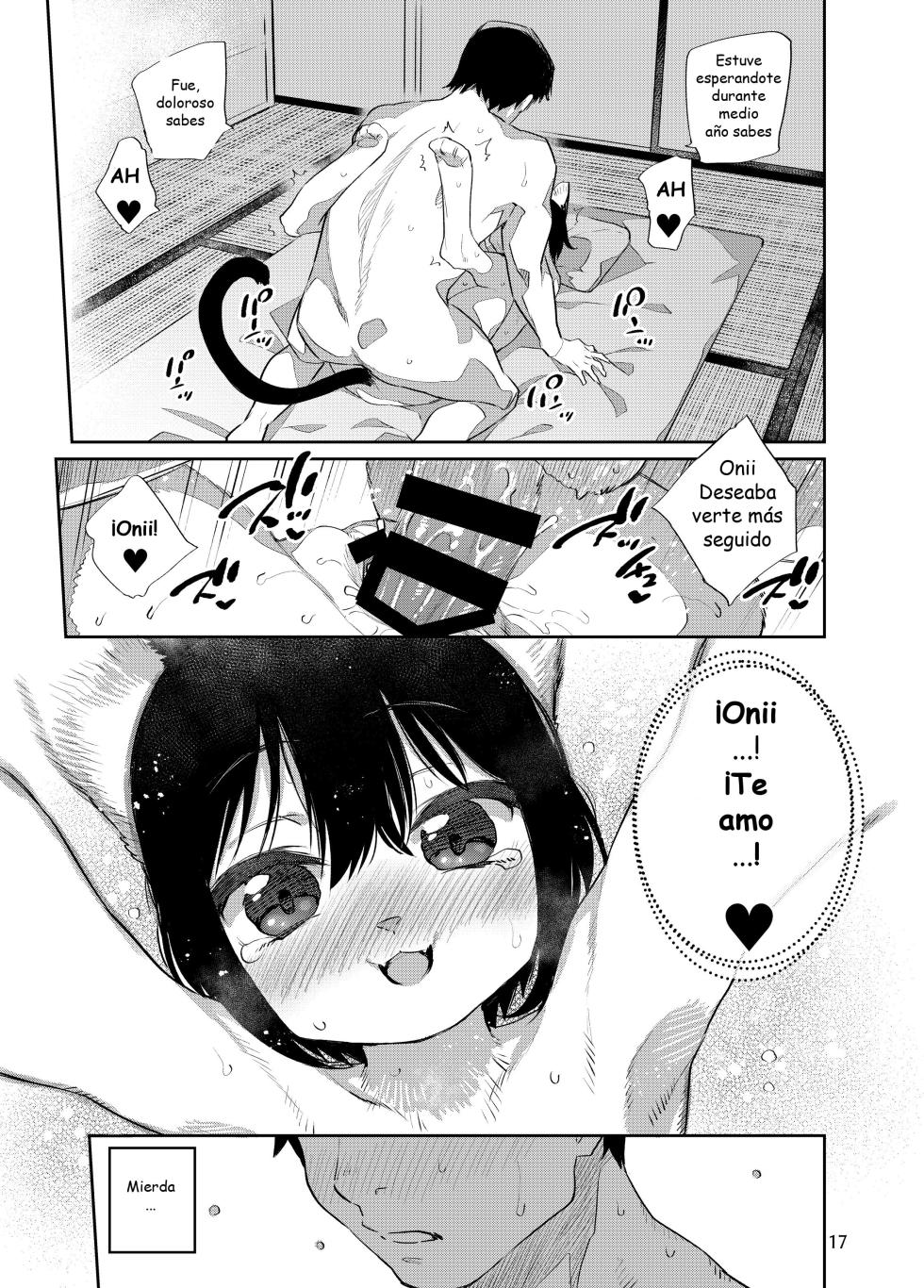 [Mizone Doubutsuen (Mizone)] Tokyo Matatabi Ame | Tokyo Silver Vine Candy [Spanish] [Digital] - Page 16