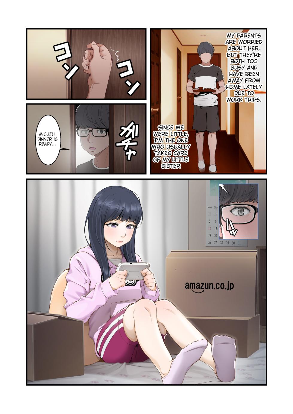 [Soto Meguro (Benzou)] Misuzu no Heya ~Hikikomori Imouto no Torarekata~ [English] [Raknnkarscans] - Page 3
