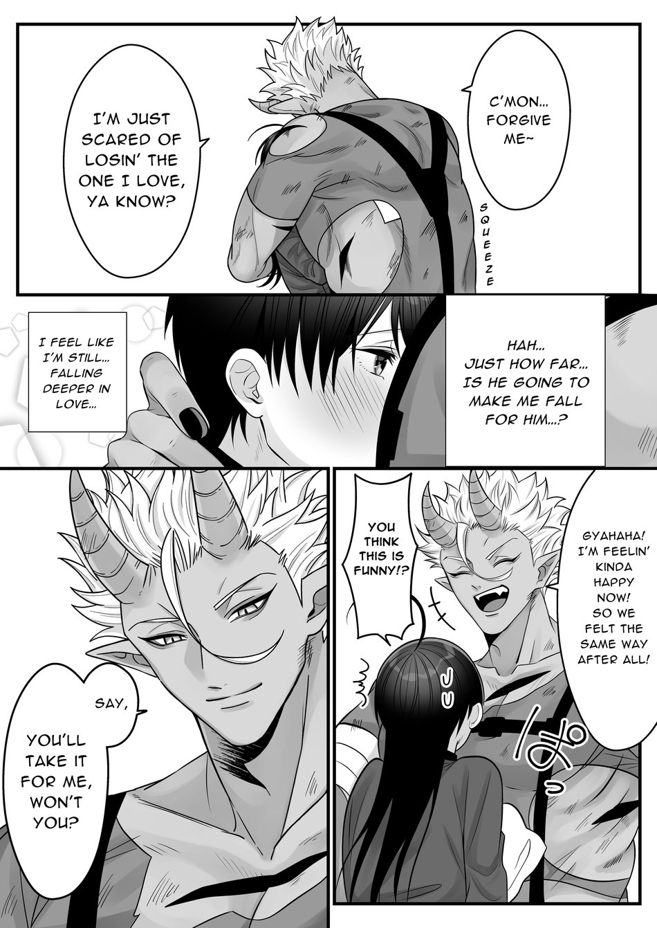 [Oishii Oshiri Cafe (Oishii Oshiri)] Orc no Naedoko ni Ochitakedo Aisa re sugite Chou Shiawasedesu! [English] - Page 20