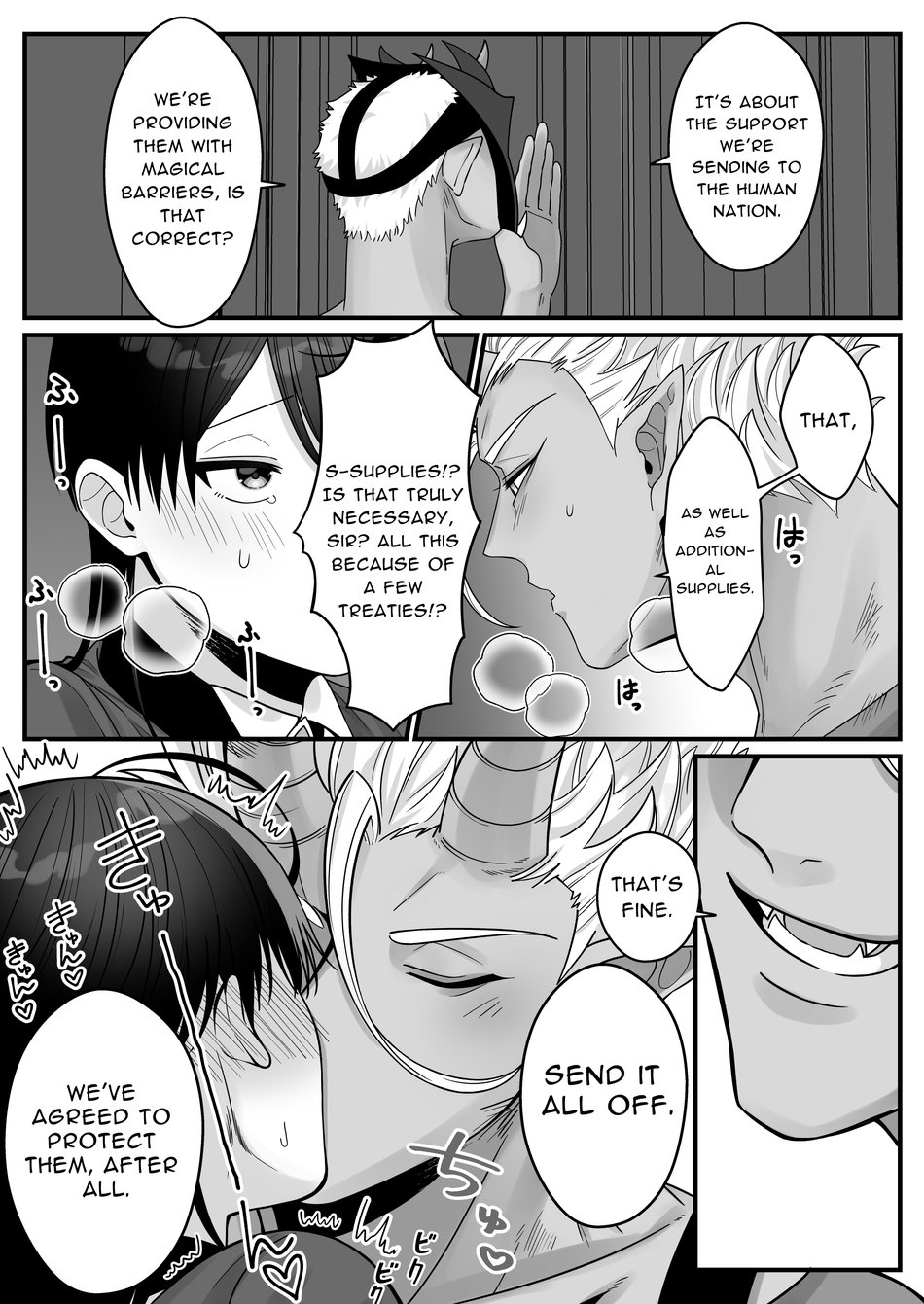 [Oishii Oshiri Cafe (Oishii Oshiri)] Orc no Naedoko ni Ochitakedo Aisa re sugite Chou Shiawasedesu! [English] - Page 24