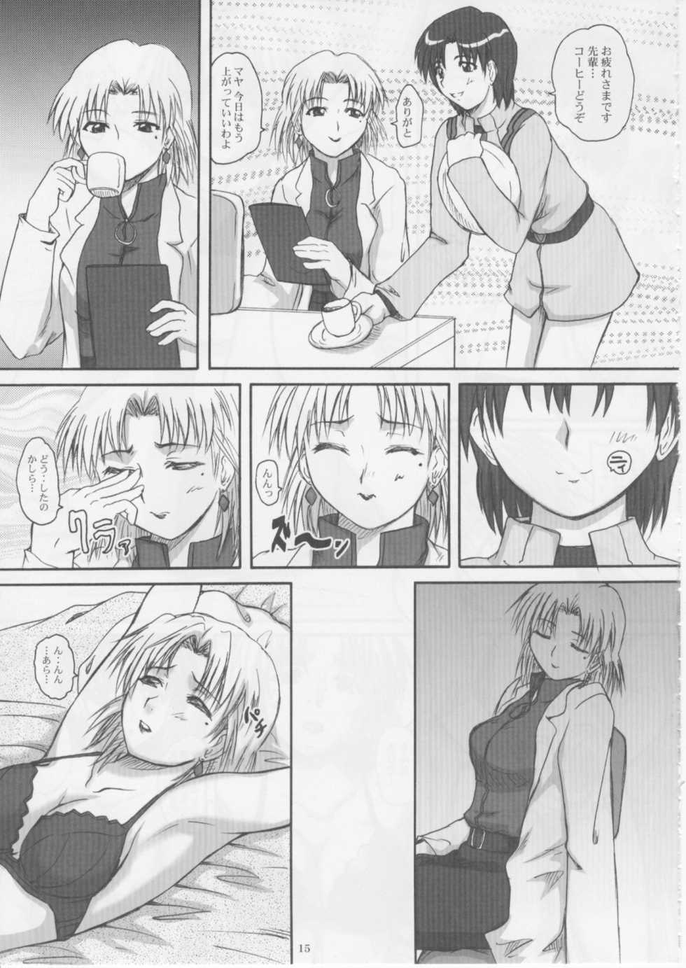 (C72) [2Stroke (YTS Takana)] 2Stroke TLM (Neon Genesis Evangelion) - Page 14