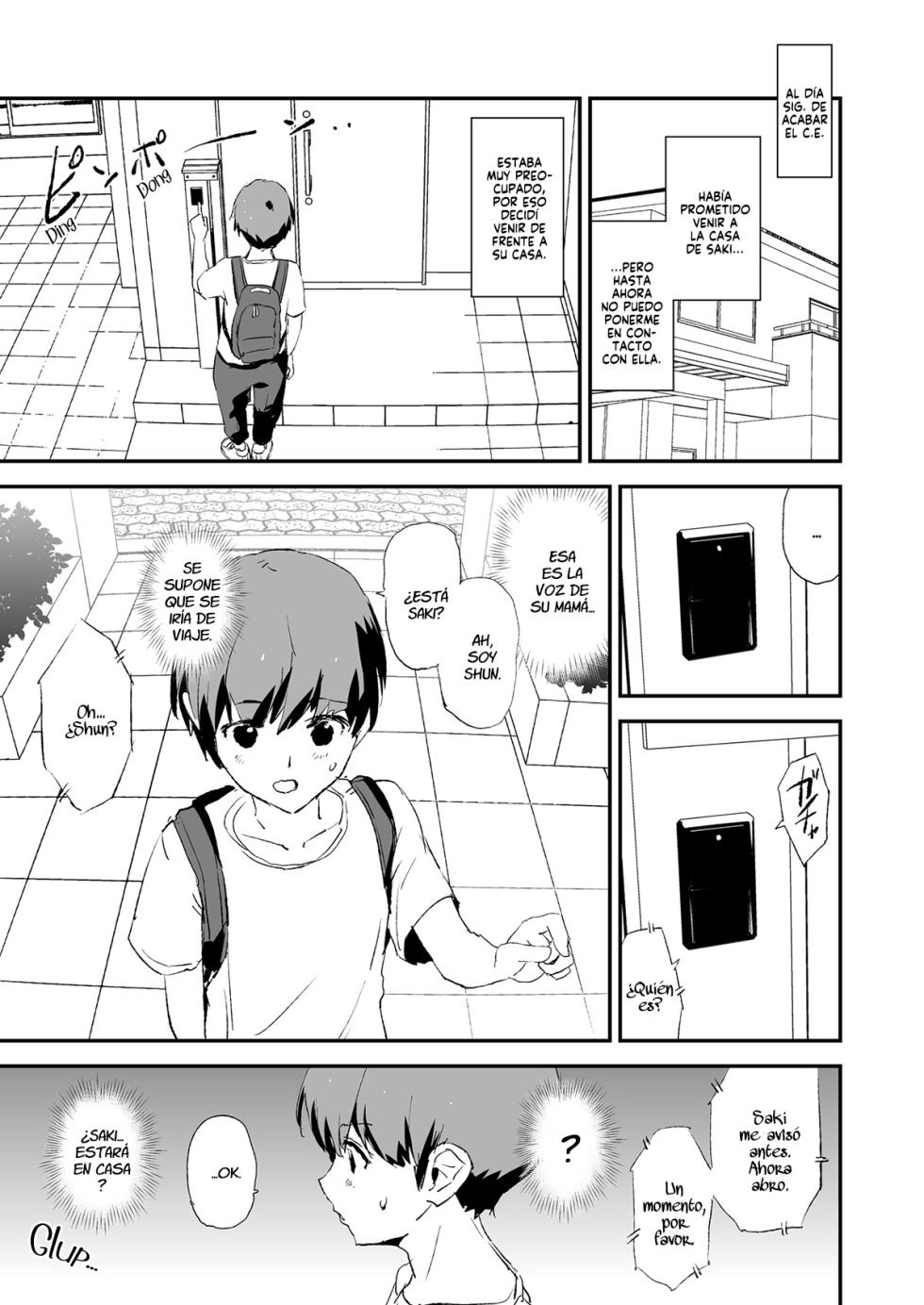 [Yami ni Ugomeku (Dokurosan)] Omae no Nee-chan Onaho Gasshuku Itteru Rashii ze [Spanish] [Decensored] [Digital] - Page 40