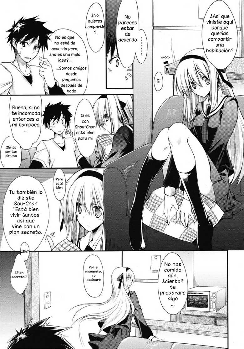 [10mo] Dousei Aisha | Cohabiting Lover (Comic Megastore H 2008-06 & 07) [Spanish] [HFX Ero-Fansub] - Page 5