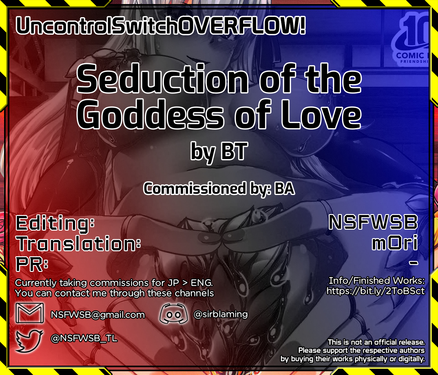 (C100) [Brand New Way (BT)] Aishin no Yuuwaku | Seduction of the Goddess of Love (Fate/Grand Order) [English] [UncontrolSwitchOverflow] - Page 20