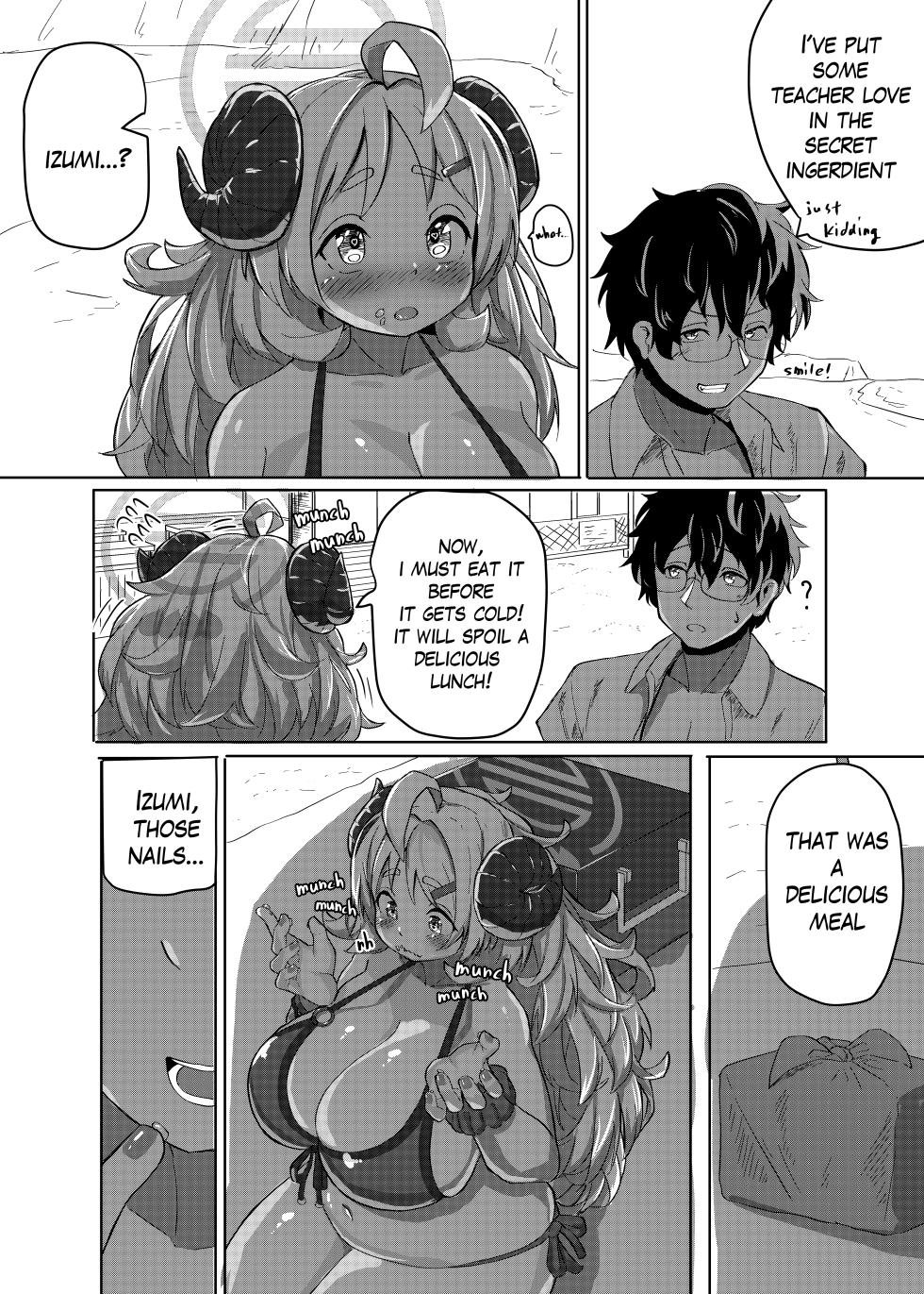 [Saikutsu Kichi (Kagarimachi Konatsu)] Sensei… watashi mougamandekinai yo…| Sir... I can't hold back anymore... [English] [Digital] (Blue Archive) - Page 7