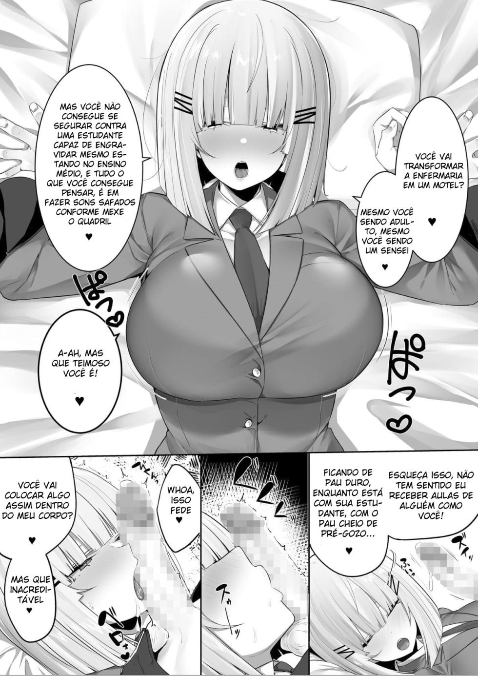 [Ofuton de Suyaa (Mitsudoue)] Onsei Keishiki de Oshiego to Amaama Ecchi [Portuguese-BR] [Mundo Hentai] - Page 24