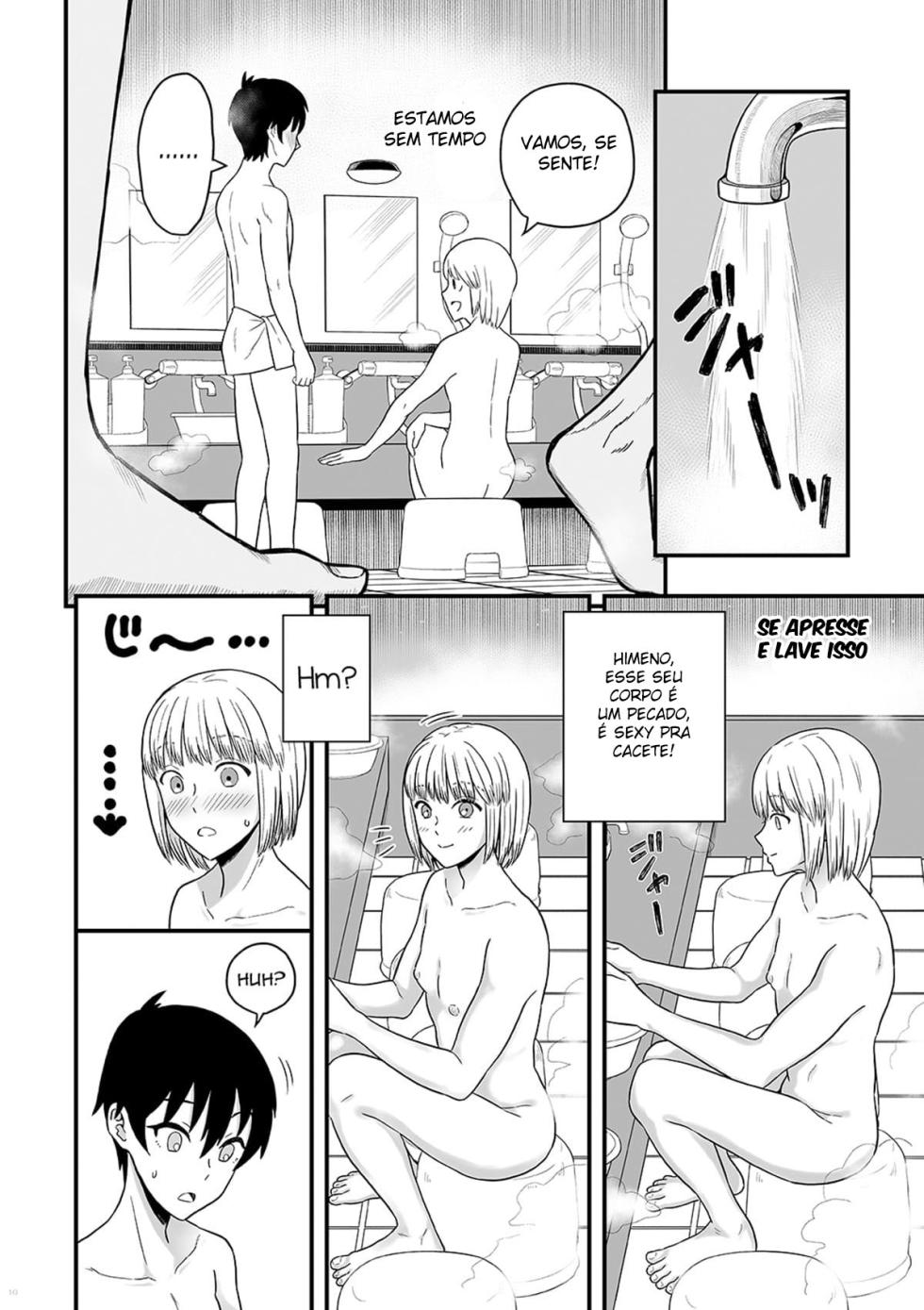 [Shoshi Magazine Hitori (Ariake Hibari)] Kimi wa Kawaii Boku no Koibito [Portuguese-BR] [Digital] - Page 9