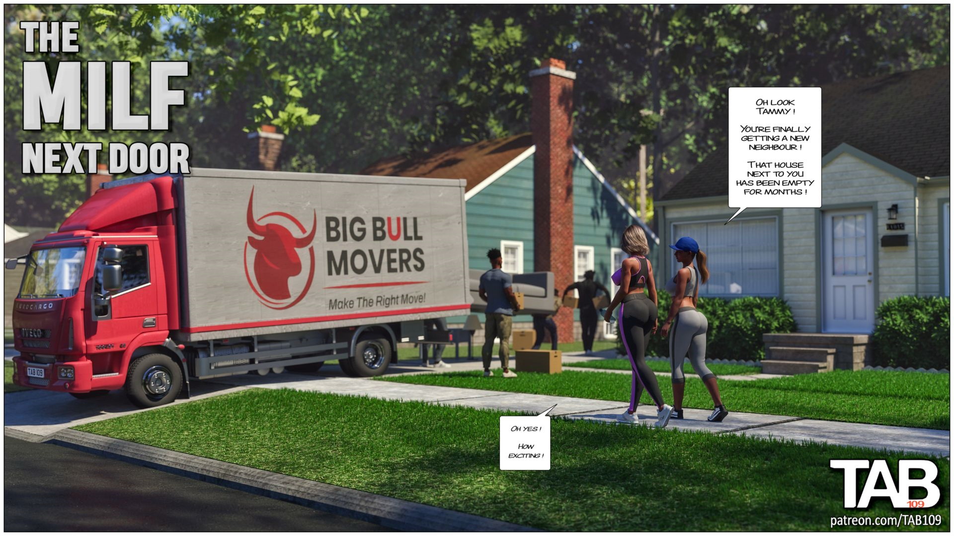 TAB109 - The milf next door (English) ongoing - Page 1