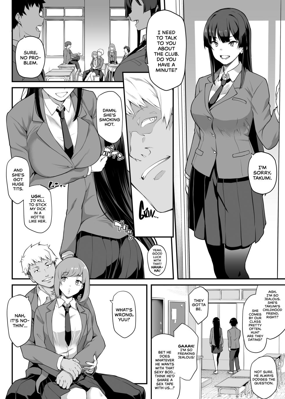 [Kaedeko, yozo] Kendoubu Shushou de Osananajimi no Bijin de Tsuyoi Boku no Kanojo ga, Charao ni Assari Otosareru Wake ga Nai | My Childhood Crush, the Fierce and Beautiful Kendo Club Captain, Would Never Fall for a Fuckboy [English] [head empty] [Ongoing] - Page 4