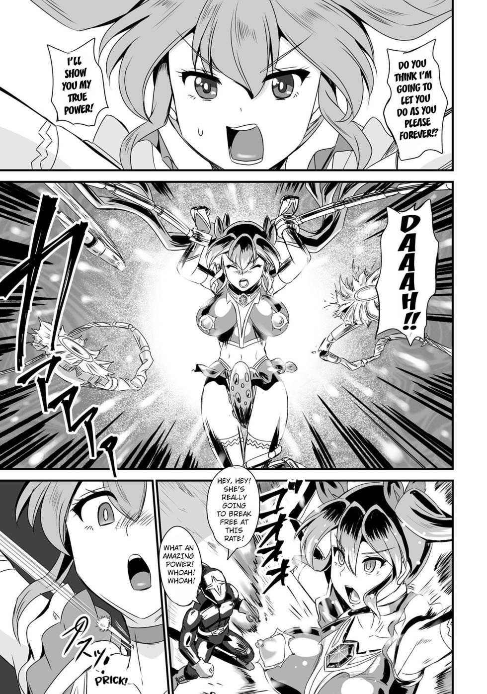 [Kanno Takashi ] Angel Break (Henshin Bishoujo Dai Pinch, Akuochi Zecchou Anthology Comic 3) [English] [Kuraudo] - Page 9