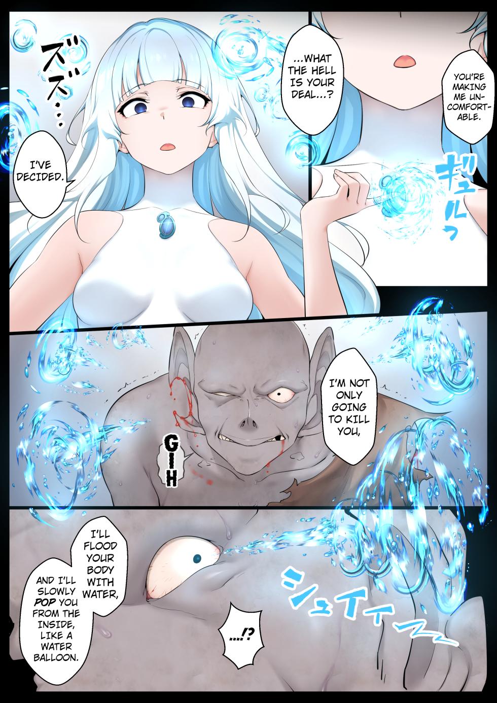 [Semakute Kurai (Kyouan)] Mizu no Mahou Shoujo VS Slime Kaijin [English] [Kuraudo] - Page 11