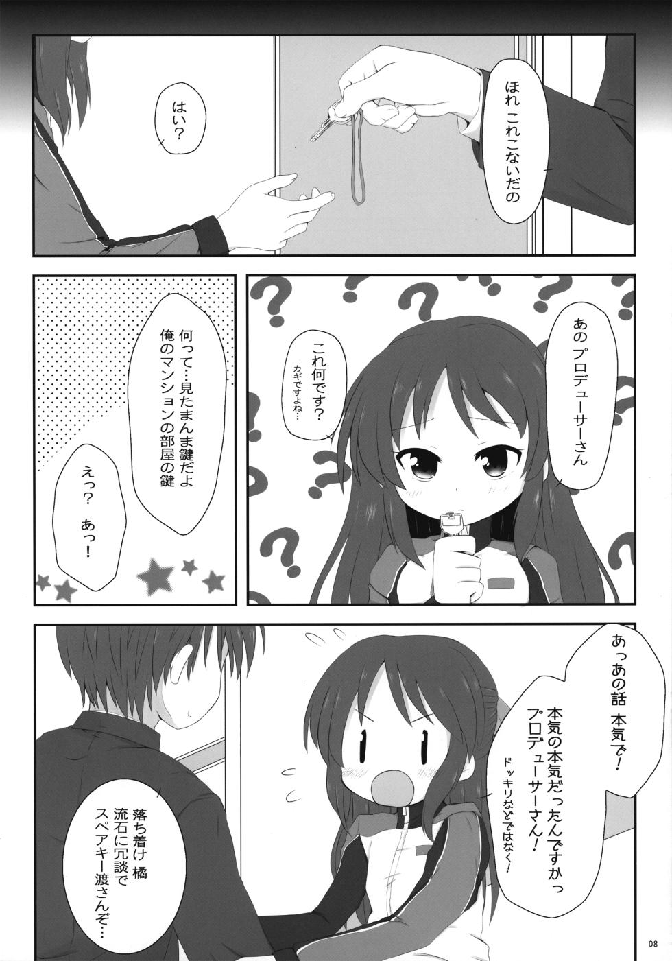 (C91) [K no Kobeya (Kazu)] Arisu Ecchi (THE IDOLM@STER CINDERELLA GIRLS) - Page 8