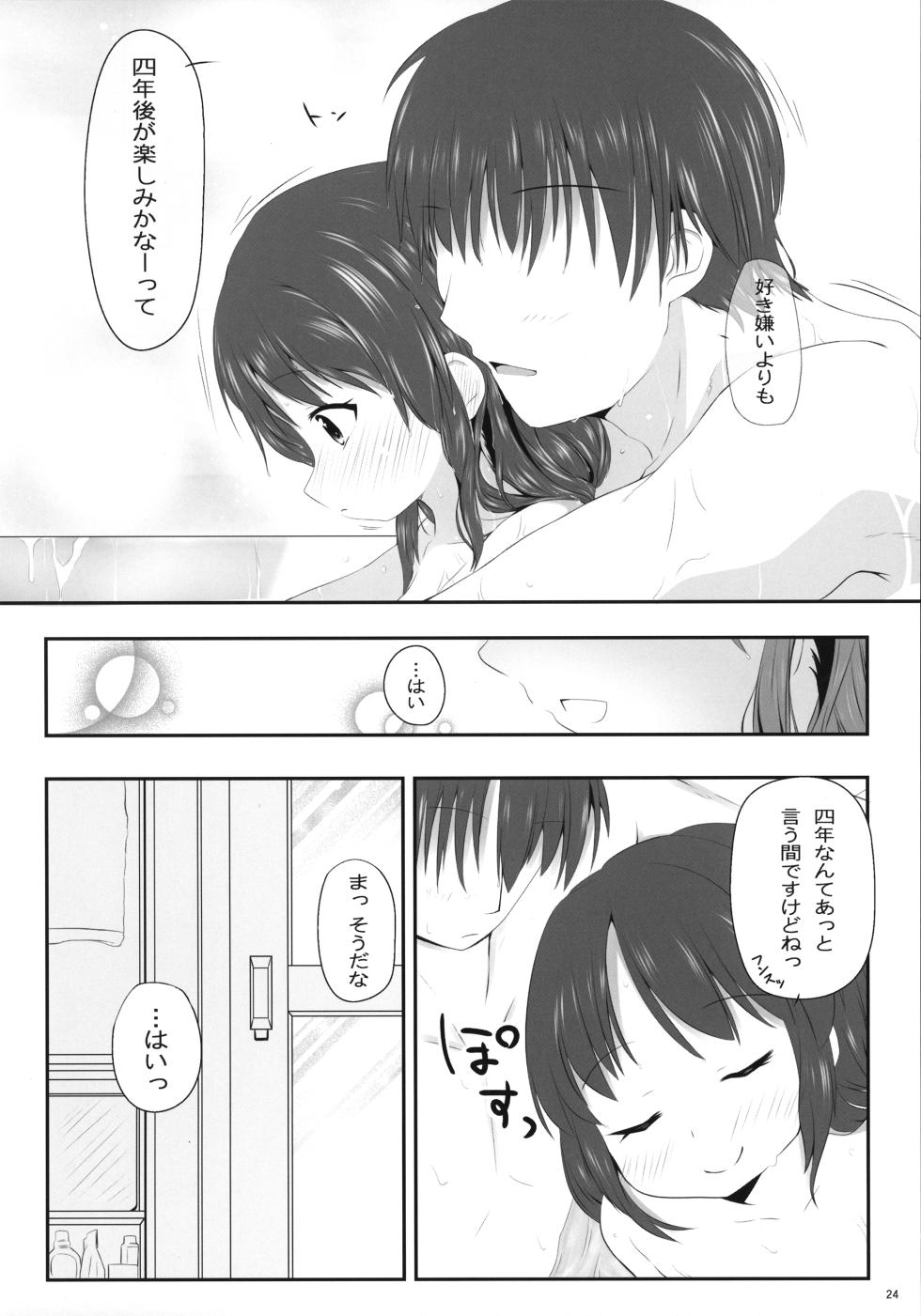 (C91) [K no Kobeya (Kazu)] Arisu Ecchi (THE IDOLM@STER CINDERELLA GIRLS) - Page 24