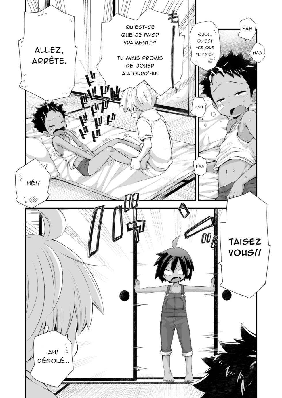 [CHIN-UP (Pocchi)] Riku Manga Omake Hon [French][NK Translation] - Page 4