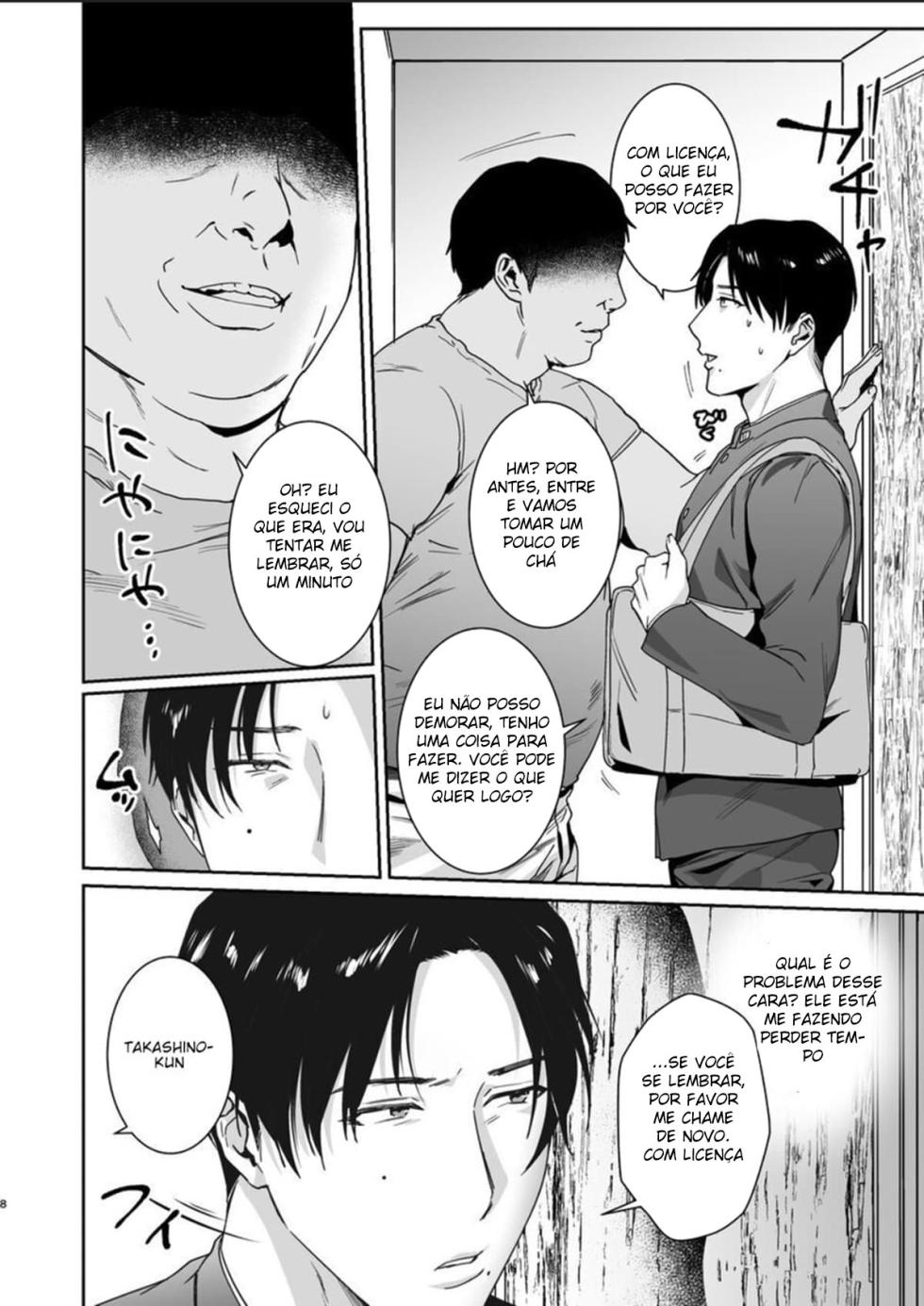 [Nugget bun Nageya-san (Nugget)] Maso Kaichou wa Mitomenai [Portuguese-BR] [HentaiYaoi.net] [Digital] - Page 8