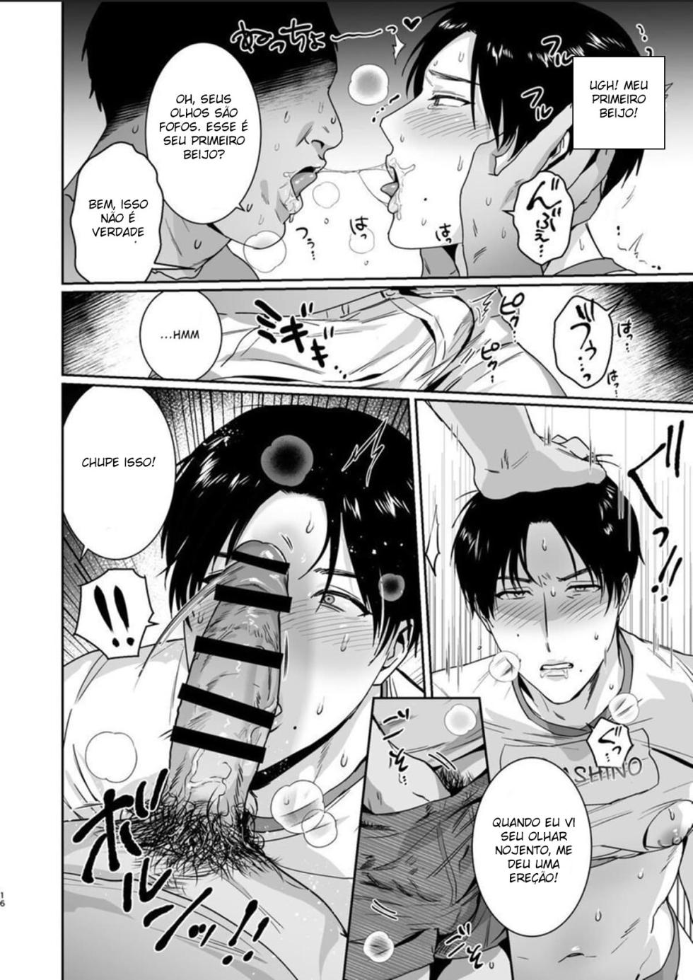 [Nugget bun Nageya-san (Nugget)] Maso Kaichou wa Mitomenai [Portuguese-BR] [HentaiYaoi.net] [Digital] - Page 15