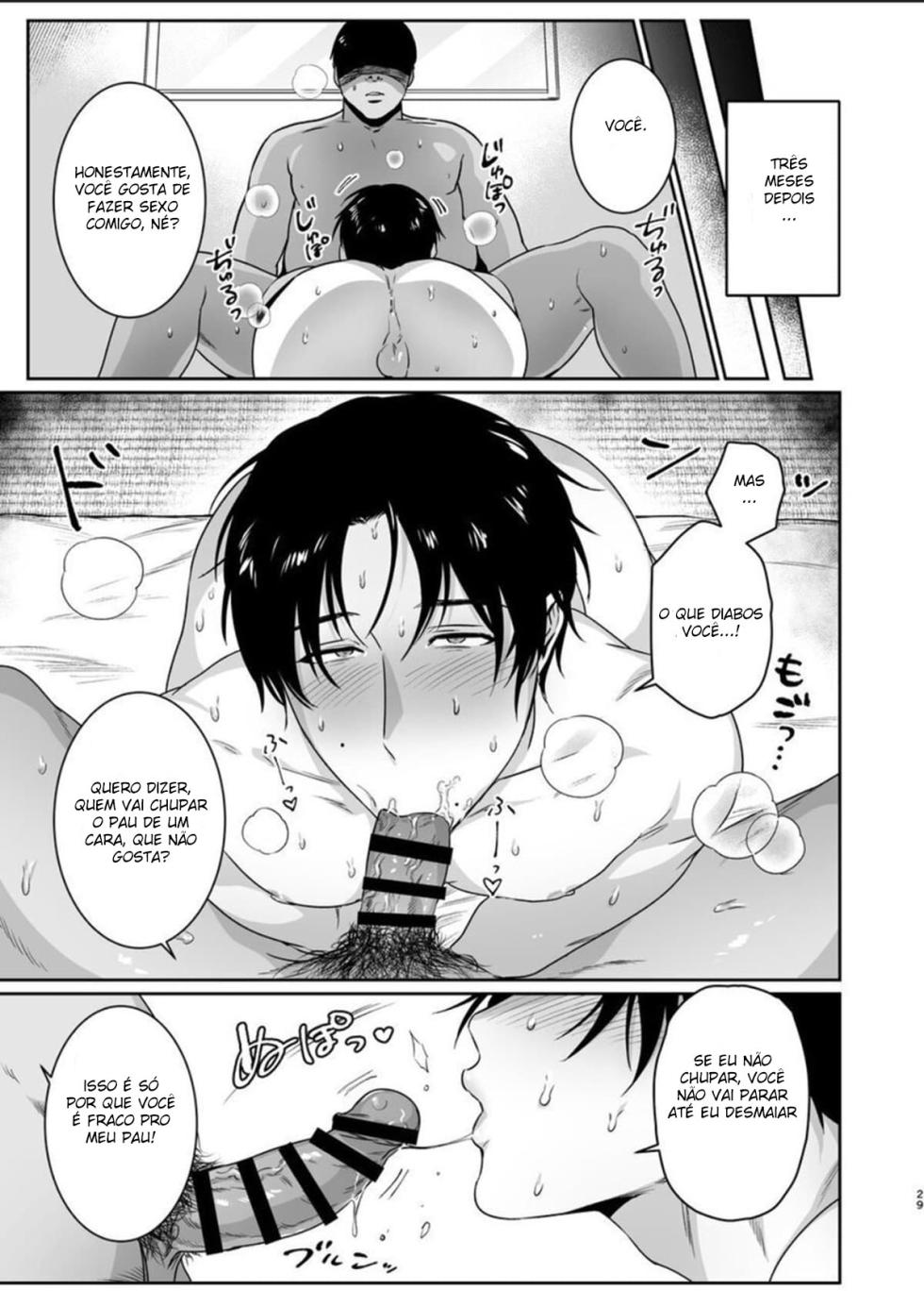 [Nugget bun Nageya-san (Nugget)] Maso Kaichou wa Mitomenai [Portuguese-BR] [HentaiYaoi.net] [Digital] - Page 28