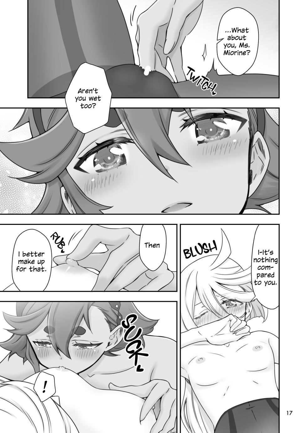 [Waterfall (Takano Saku)] Mayonaka no Majo | The Midnight Witch (Mobile Suit Gundam: The Witch from Mercury) [English] [Digital] - Page 16