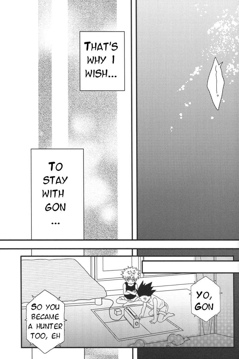 [yuyu+ (Yuyutamako)] Naishogoto | Little Secrets (Hunter x Hunter) [English] [Willeke4439] - Page 19