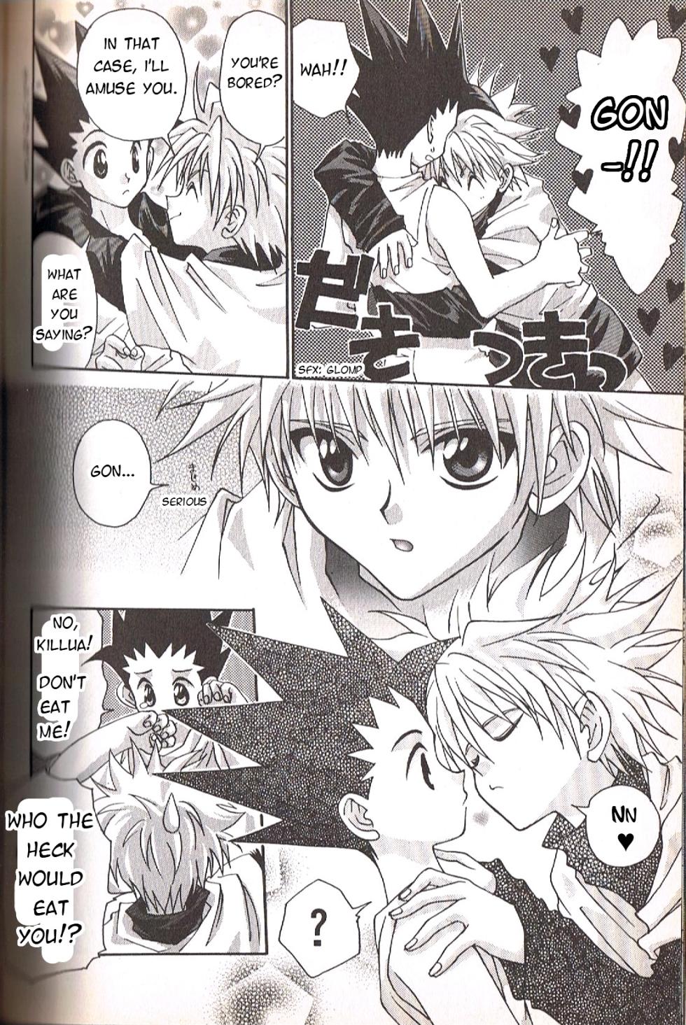 [Kaiten Rusu] Kimi shika mienai | Can't see anything but you 1 & 2 (Hunter Chuuihou 2 Hunter x Hunter) [English] [Willeke4439] - Page 4