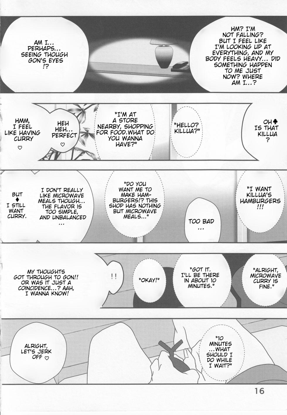 [Auntos] Gon Freecss no Ana | Being Gon Freecss (Hunter x Hunter) [English] [Willeke4439] - Page 15